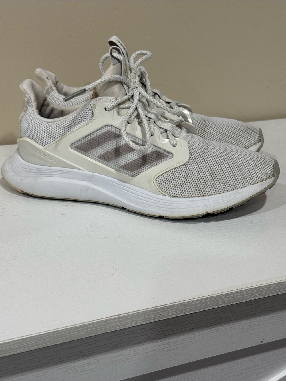 Adidas Energyfalcon X Women’s Size 8 White Gray Running Shoes